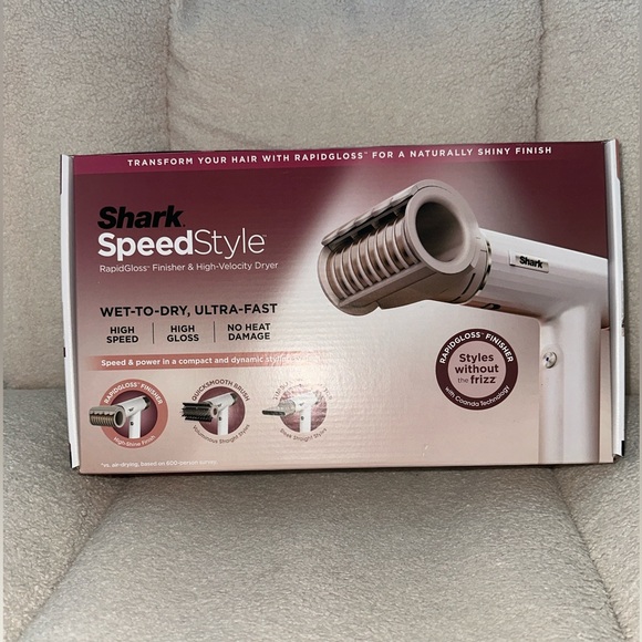 Shark Other - Shark SpeedStyle Professional Hair Dryer RapidGloss Finisher | No Frizz | NWT